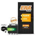 Gerador de Energia Solar Microinversor Growatt Laje Inclinação SGF 2,48KWP ERA BIFACIAL 620W NEO 2.25KW 4MPPT MONO 220V COM CABO