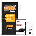Gerador de Energia Solar Off Grid Interativo Must Telhado Metálico Mini Trilho SGF 4,72KWP ERA 590W PV29 HP 5KW AC220V DC48V BAT. LITIO 5.12KWH 100A