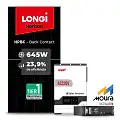 Gerador de Energia Solar Retrofit Must Sem Estrutura SGF 1,29KWP LONGI 645W PV29 HP 5KW AC220V DC48V BAT. LITIO 4.8KWH 100A