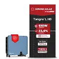 Gerador de Energia Solar On Grid Solplanet Telhado Metálico Mini Trilho SGF 56,12KWP SUNOVA N-TYPE MONO 610W ASW 40KW 3MPPT TRIF 380V