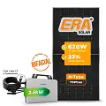 Gerador de Energia Solar Microinversor Sungrow Sem Estrutura SGF 7,44KWP ERA BIFACIAL 620W S2500S-L 2.5KW 4MPPT MONO 220V COM CABO
