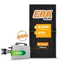 Gerador de Energia Solar Microinversor Sungrow Sem Estrutura SGF 9,92KWP ERA BIFACIAL 620W S2500S-L 2.5KW 4MPPT MONO 220V