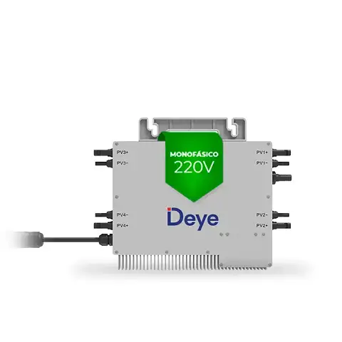 Foto 4 - Gerador de Energia Solar Microinversor DEYE Telhado Metálico Mini Trilho SGF 9,44KWP ERA N-TYPE MONO 590W SUN 2.25KW 4MPPT MONO 220V
