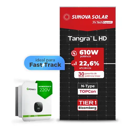 GROWATT 7.5kW SUNOVA 610W