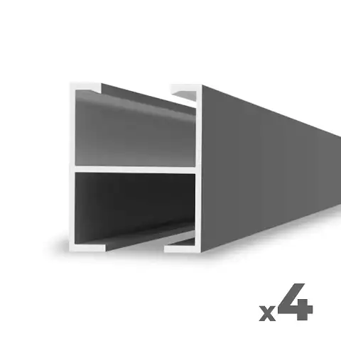 Perfil Romagnole solucao para 4 paineis