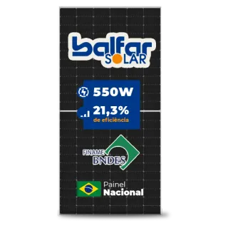 Categorias Painel Solar Balfar BS144M-550W BALFAR MONOCRISTALINO 144 CELULAS NACIONAL