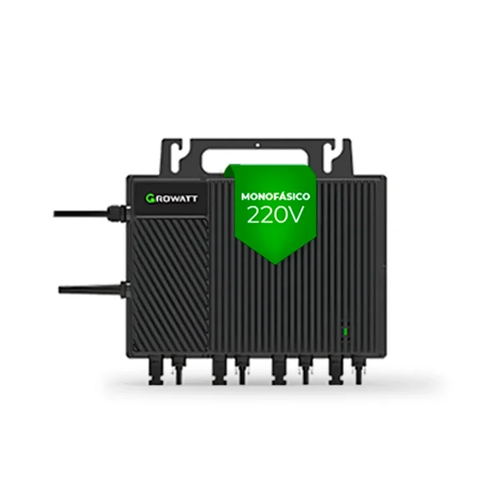 Foto 3 - Gerador de Energia Solar Microinversor Growatt Telhado Metálico Mini Trilho SGF 21,24KWP ERA N-TYPE MONO 590W NEO 2KW 4MPPT MONO 220V
